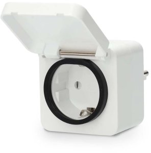 Nedis SmartLife Smart Plug | IP44 | Miernik mocy | 3680 W | EU wtyczka 5