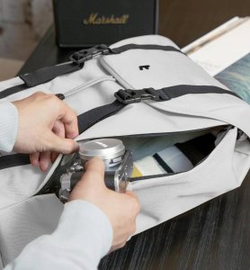 Plecak na laptopa Tomtoc VintPack-TA1, 15,6"/22L (szary) 9