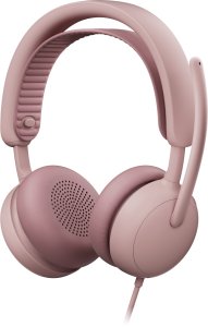 Słuchawki Logitech Zone Wired 2 Teams różowe (981-001616) 2
