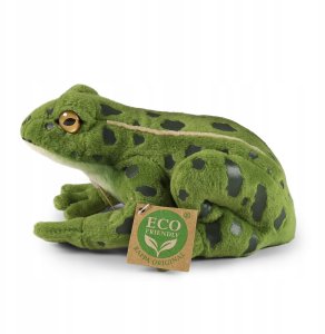Rappa Pluszowa realistyczna maskotka Żaba zielona 19 cm 5