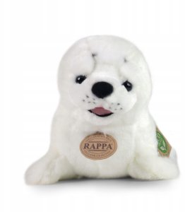 Rappa Pluszowa realistyczna maskotka Foka biała 25 cm 10