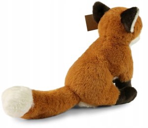 Rappa Pluszowa realistyczna maskotka Lisek siedzący 23 cm Soft Collection 4