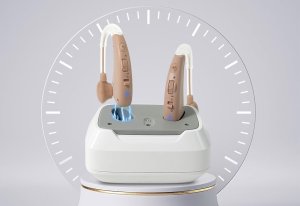 Aparat słuchowy dla dorosłych Akumulator Stacja ładująca Szybkie ładowanie 3