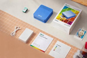 Drukarka Bluetooth Nelko Pp03 Druk Zdjęć Kolor 600dpi Do Telefonu Smartfona Pp03 / Niebieski 15