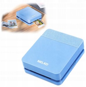 Drukarka Bluetooth Nelko Pp03 Druk Zdjęć Kolor 600dpi Do Telefonu Smartfona Pp03 / Niebieski 3