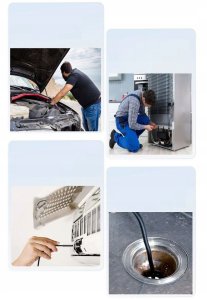 Kamera Inspekcyjna Endoskop Sztywny Elastyczny 2m Ekran Hd Ips 4.3” Ip67 / Az-m40-d 3