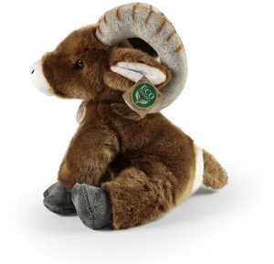 Rappa Pluszowa realistyczna maskotka Owca Kanadyjska Kozioł siedzący 28 cm 2