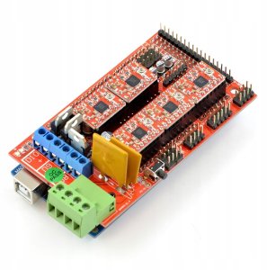 Sterownik silnika krokowego A4988 RepRap - czerwony} 3