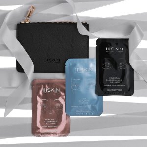 111SKIN_SET etsetter Eye Mask Trio Rose Gold Illuminating Eye Mask + Cryo De-Puffing Eye Mask + Celestial Black Diamond Eye Mask 2