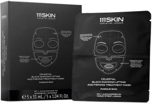 111SKIN_Black Diamond Lifting and Firming Treatment Mask maska do twarzy 5x31ml 4