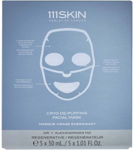 111SKIN_Cryo De-Puffing Facial Mask maska do twarzy 5x30ml 2
