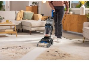 Bissell Carpet Cleaner | PowerWash Hydrosteam | Corded operating | Washing function | 1400 W | Black/Cobalt Blue 2