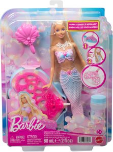Lalka Barbie Mattel Dreamtopia Bąbelkowa syrenka Magiczne bańki (JLW56) 6