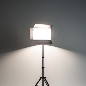 Reflektor sceniczny Panel Studio Light 200 ciepła zimna biel  200W DMX Lucendi one size 16