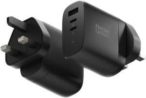 Native Union 67W USB-C PD 3-Port Fast GaN Wall Charger Black 8