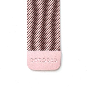 Decoded Milanaise Traction Strap 44/45/46/49mm Rose Gold 2