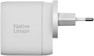 Native Union 67W USB-C PD 3-Port Fast GaN Wall Charger White 2