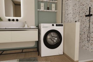 Candy Washing machine | GD 17SB7-S | Energy efficiency class A | Front loading | Washing capacity 7 kg | 1100 RPM | Depth 47 cm | Width 60 cm | Display | LED | Steam function | White 2