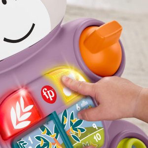Fisher Price Fisher-Price Fioletowa Małpka Interaktywny Chodzik 4