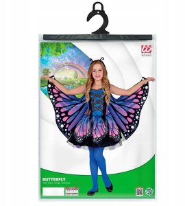 Strój motyla w kolorze granatowym rozm. 140cm 2