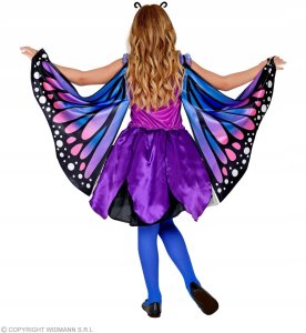 Strój motyla w kolorze granatowym rozm. 140cm 3