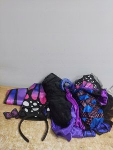 Strój motyla w kolorze granatowym rozm. 140cm 4