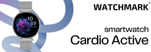Smartwatch Cardio Active srebrny Watchmark 9
