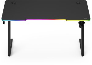 Biurko SENSE7 VOLT RGB czarne 140x70 10