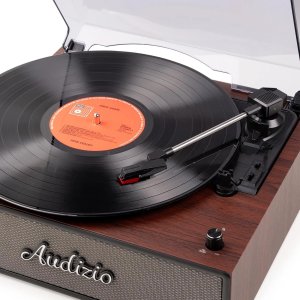 Gramofon Reno Retro Wood one size 4