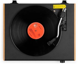 RP337BB Vintage gramofon z bezprzewodowymi głośnikami BT Bamboo one size 4