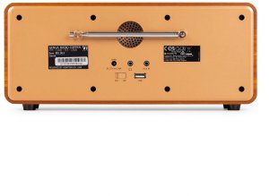 Genua Genua DAB+ Radio stereo Miedź one size 12