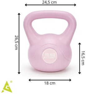 Kettlebell gumowany 10 kg 11