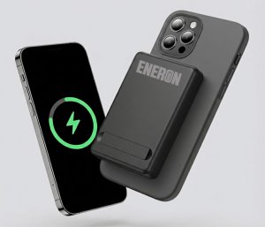 Powerbank Eneron 20W Bezprzewodowy Magnetyczny do MagSafe 10000 mAh Czarny (PB-20W-10K-B) 5