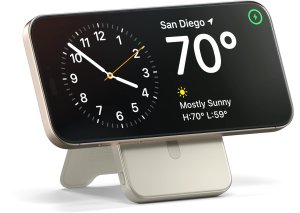 Satechi OntheGo Magnetic Qi2 Powerbank Stand 5000 mAh Sand 4