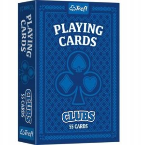 KARTY DO GRY 55 TREFL CLUBS PUD 6