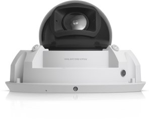 Kamera IP Ubiquiti UBIQUITI UVC-G6-Pro-Dome-W All-weather vandal-proof 4K PoE+ camera with a Multi-TOPS AI engine, 2.36x optical zoom, and a large 1/1.2" CMOS sensor for exceptional low-light clarity and long-range IR night vision 4