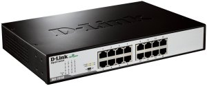 D-Link 16-portowy DT/19 D-LDGS-1016D zielony, DGS-1016D/E 4