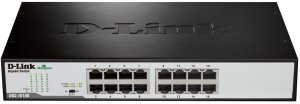 D-Link 16-portowy DT/19 D-LDGS-1016D zielony, DGS-1016D/E 5
