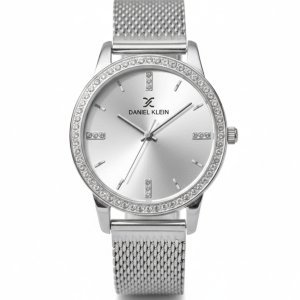 Zestaw damski zegarek Daniel Klein CORINA 13696-1 srebrny + bransoletka 2