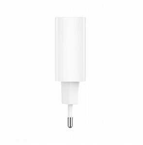 Forever ładowarka sieciowa PD QC TC-07-30AC 1x USB-C 1x USB 30W biała + kabel USB-C - USB-C 60W 4