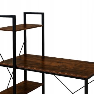 Biurko Gotel C5A1 Ciemnobrązowe 100 cm x 52 cm 4