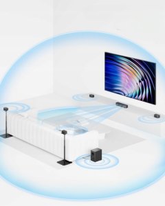 Soundbar 7.1 ULTIMEA Poseidon D80 Dolby Atmos Bezprzewodowy Subwoofer 4