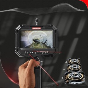 Mikroskop Inskam Ralcam endoskop Głowica 210 Sonda 5,5mm Ekran 5" HD Kamera Inspekcyjna 2