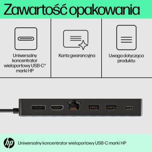 HP Universal USB-C Multiport Hub, 50H55AA 2