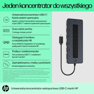 HP Universal USB-C Multiport Hub, 50H55AA 4