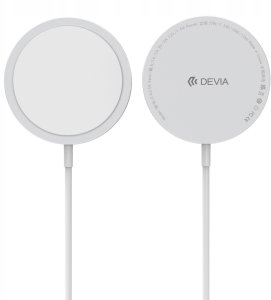Devia ładowarka indukcyjna Smart magnetyczna 15W biała 3