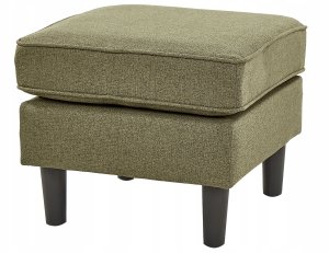 Sofa 3-osobowa z otomaną zielona AVESTA 12