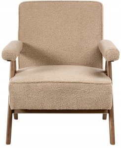 Fotel EVJE Boucle Piaskowy 5
