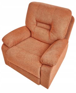Rozkładany fotel BERGEN Pomarańczowy 8