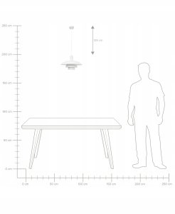 Lampa wisząca HILBA Metal Biały 10